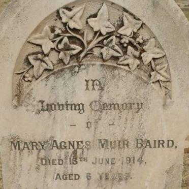 BAIRD Mary Agnes Muir -1914