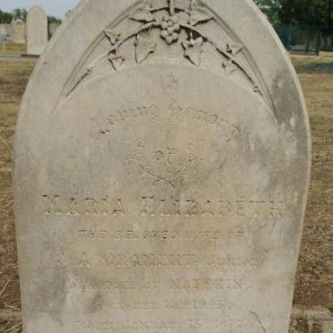 CRAMENT Maria Elizabeth 1871-1905
