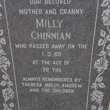 CHINNIAN Milly -1969