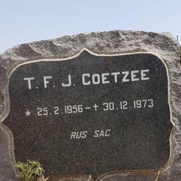 COETZEE T.F.J. 1956-1973