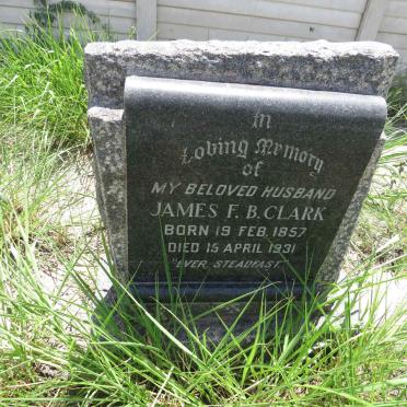 CLARK James F.B. 1857-1931