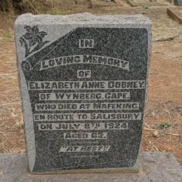 DOBNEY Elizabeth Anne -1924
