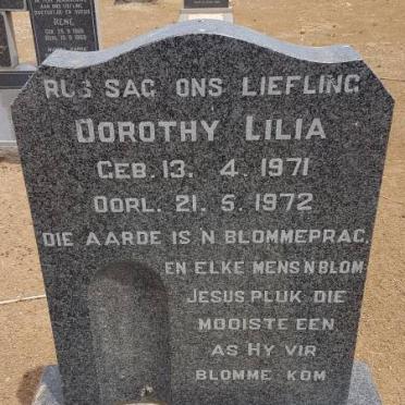 DEYSEL Dorothy Lilia 1971-1972