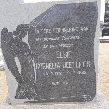 DEETLEFS Elsie Cornelia 1912-1963
