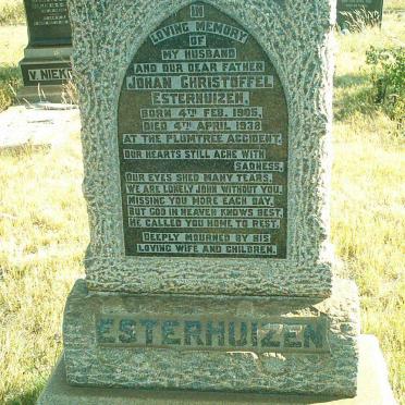 ESTERHUIZEN Johan Christoffel 1905-1938