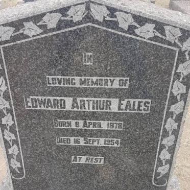 EALES Edward Arthur 1878-1954