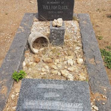 GLUCK William 1900-1957 &amp; Eileen 1902-1963