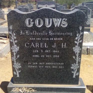 GOUWS Carel J.H. 1948-1968