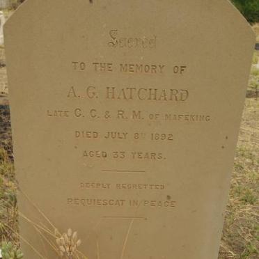 HATCHARD A.G. -1892