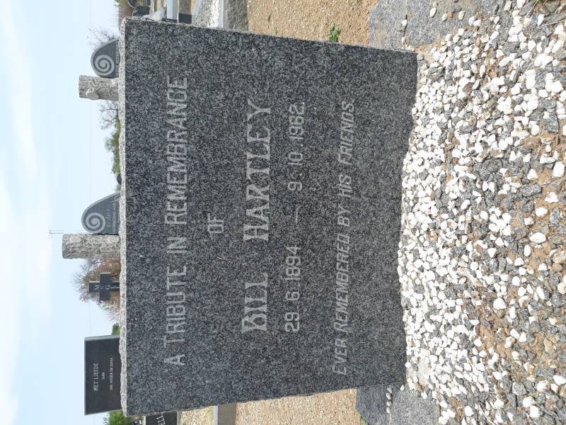 HARTLEY Bill 1894-1962