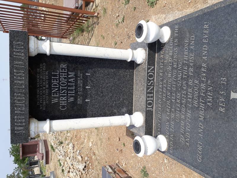 JOHNSON Wendell Christopher William 1948-2003