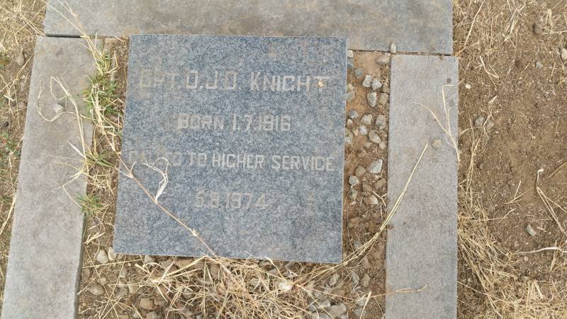 KNIGHT D.J.D. 1916-1974