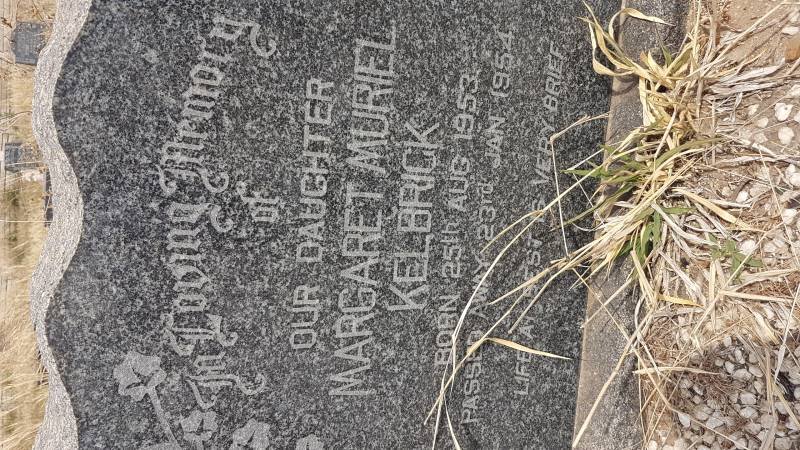 KELBRICK Margaret Muriel 1953-1954