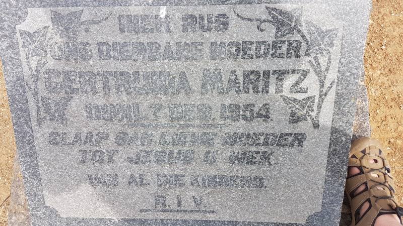 MARITZ Gertruida -1954