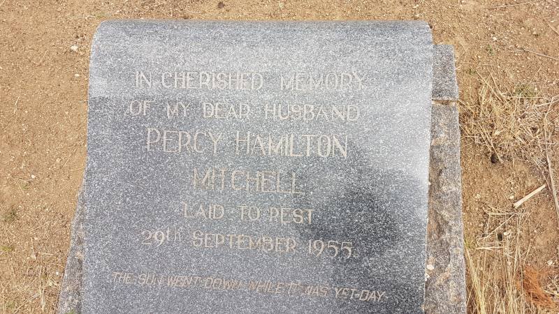 MITCHELL Percy Hamilton -1955