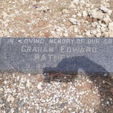 MATHEWS Graham Edward 1944-?