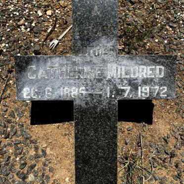 MARSHALL Catherine Mildred 1885-1972