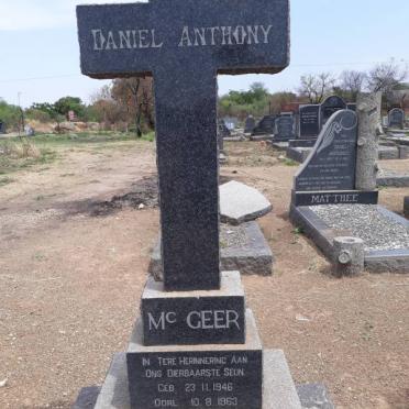 McGEER Daniel Anthony 1946-1963 _1