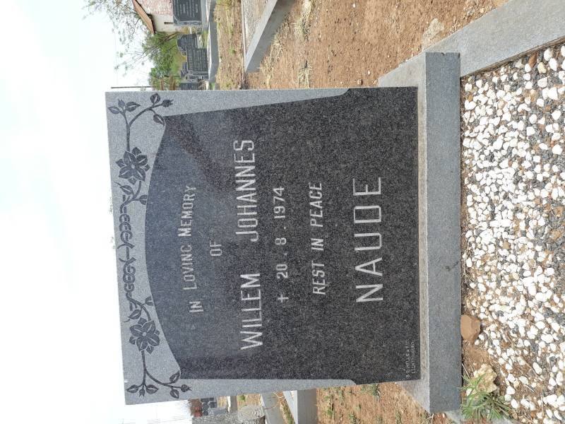 NAUDE Willem Johannes -1974