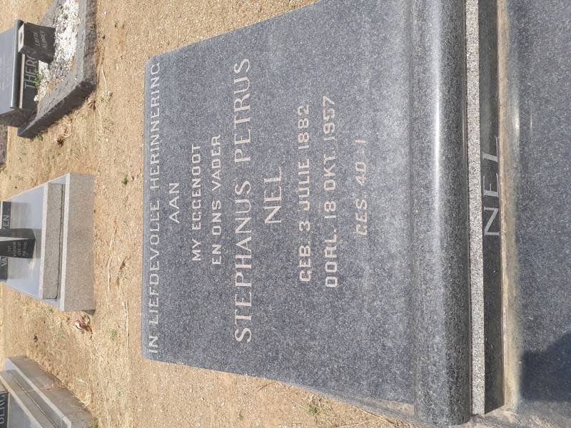 NEL Stephanus Petrus 1882-1957
