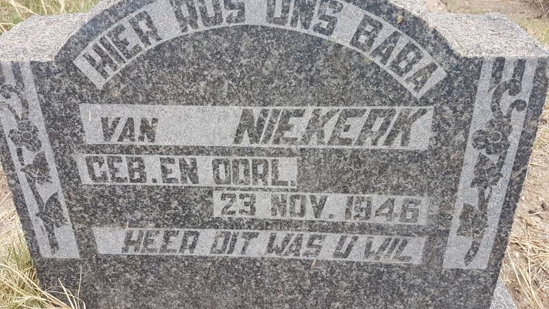 NIEKERK Baba, van 1946-1946