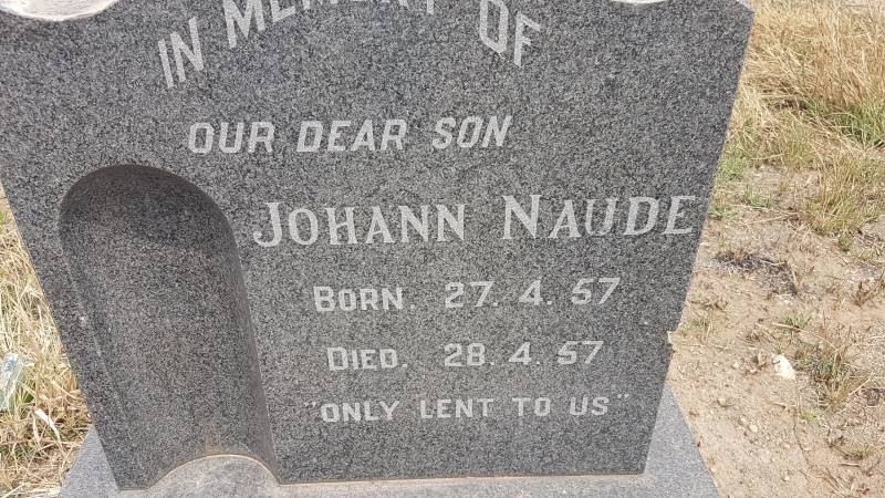 NAUDE Johann 1957-1957