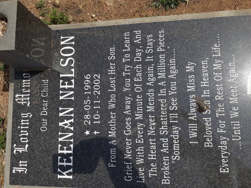 NELSON Keenan 1996-2002