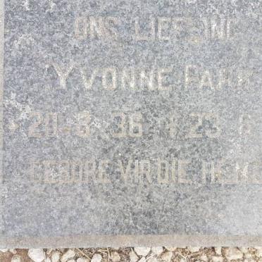 PARK Yvonne 1936-1936