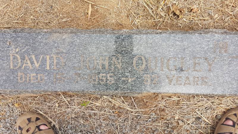 QUIGLEY David John -1955