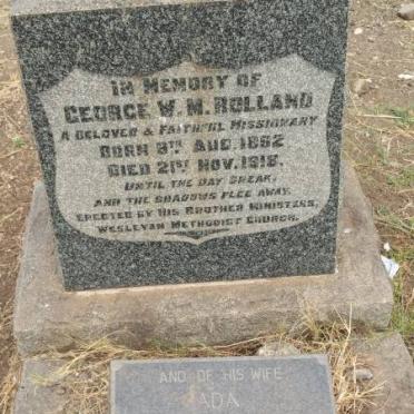 ROLLAND George W.M. 1862-1918 &amp; Ada 1879-1956