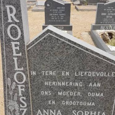 ROELOFSZ Anna Sophia 1899-1981