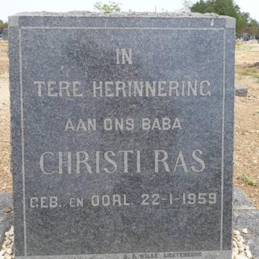 RAS Christi 1959-1959
