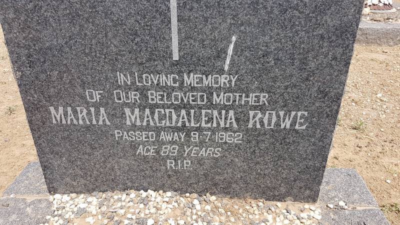ROWE Maria Magdalena -1962