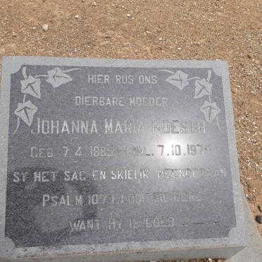 ROESCH Johanna Maria 1885-1975