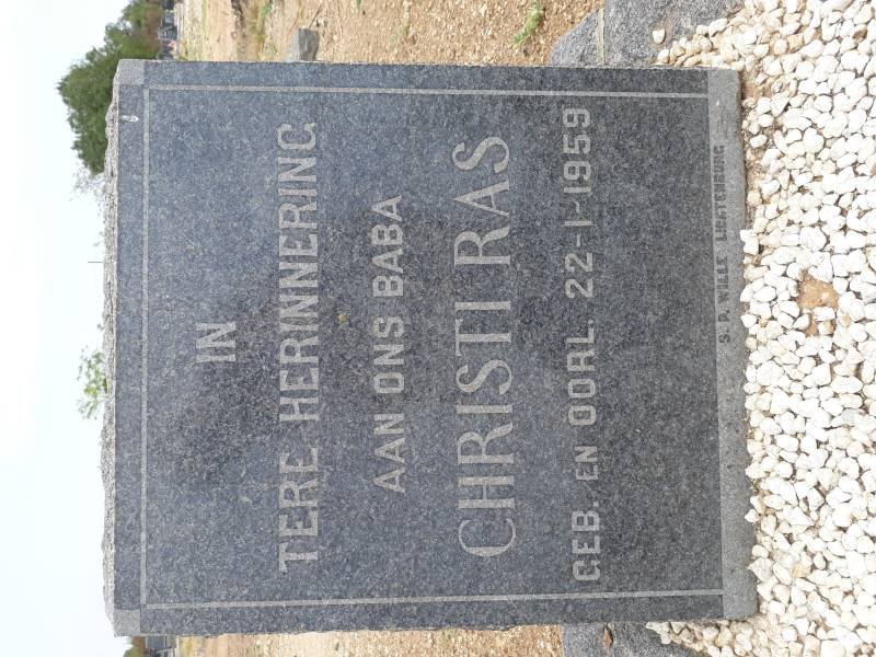 RAS Christi 1959-1959