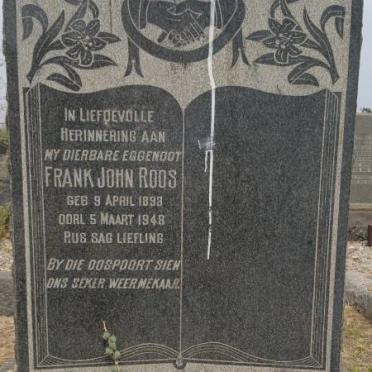 ROOS Frank John 1893-1948