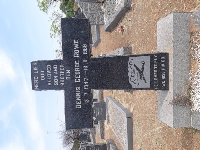 ROWE Dennis George 1947-1969
