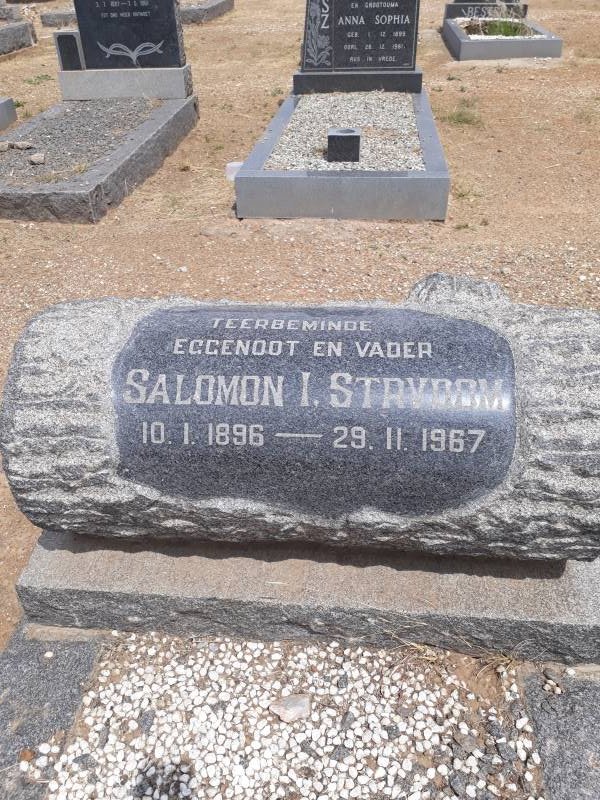 STRYDOM Salomon I. 1896-1967