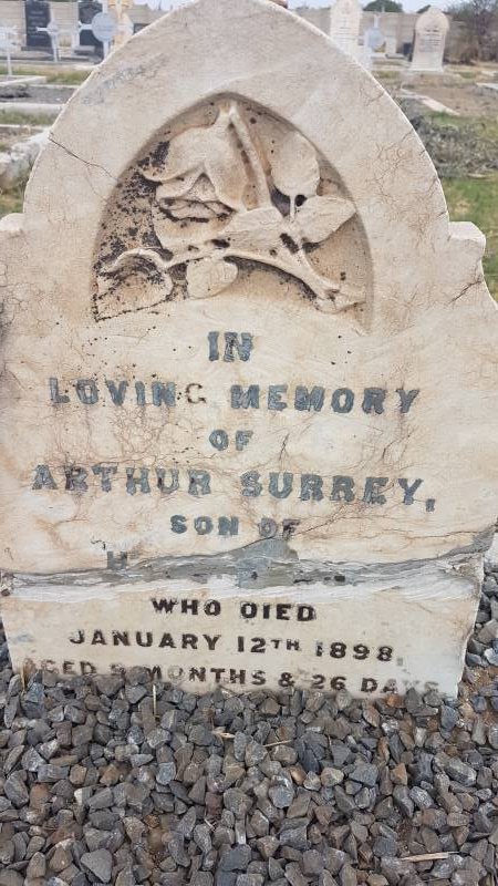 SURREY Arthur -1898