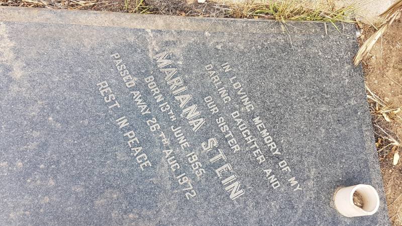 STEIN Mariana 1955-1972
