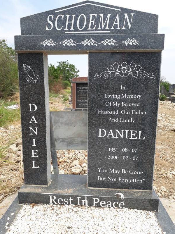 SCHOEMAN Daniel 1951-2006
