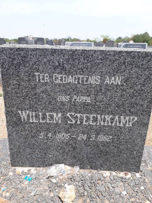 STEENKAMP Willem 1905-1962