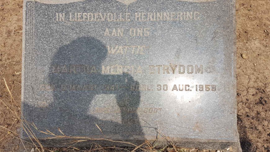 STRYDOM Martha Mercia 1941-1958
