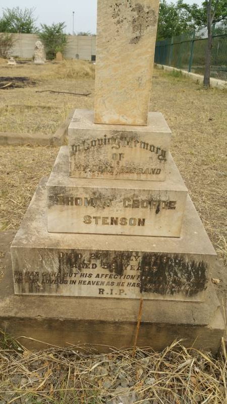 STENSON Thomas George -1918