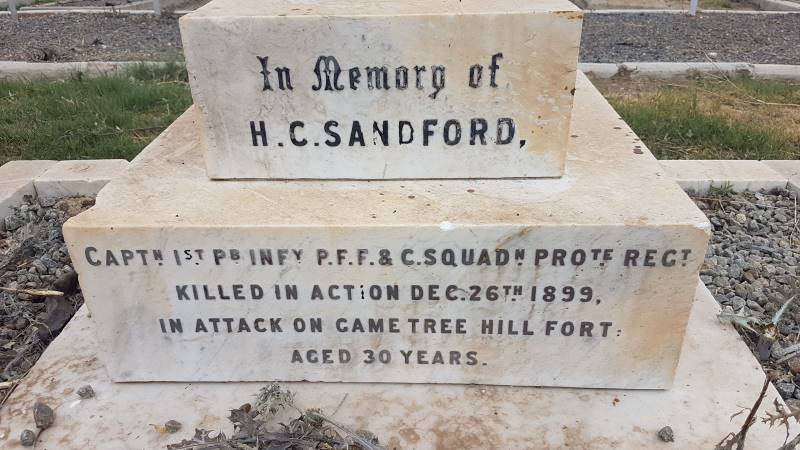 SANDFORD H.C. -1899