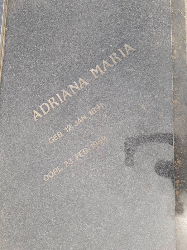 SWANEPOEL Adriana Maria 1891-1959