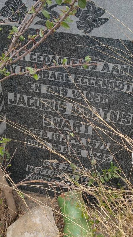 SWART Jacobus Ignatius 1871-1945
