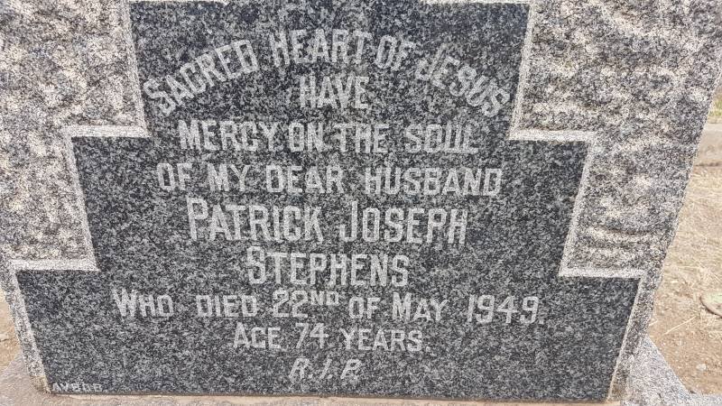 STEPHENS Patrick Joseph -1949