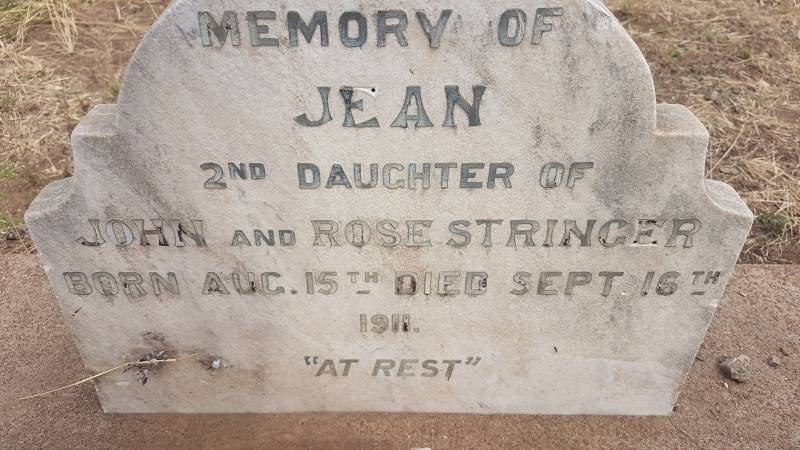 STRINGER Jean 1911-1911