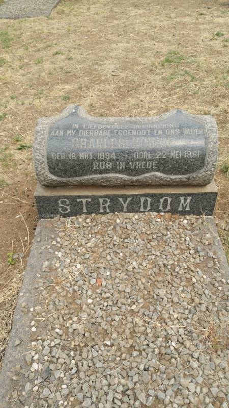 STRYDOM Charles Powrie 1894-1961